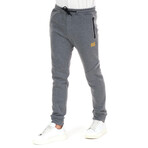 Side Zipper Joggers // Anthracite (S)