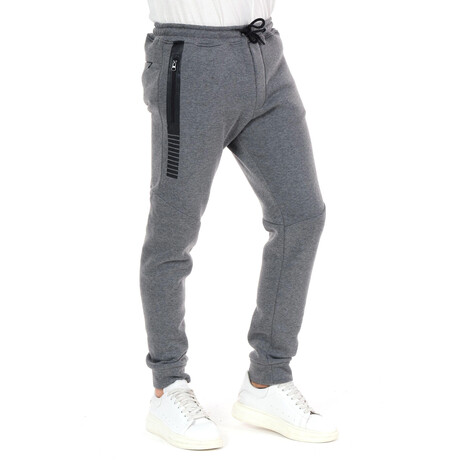 Side Zipper Joggers // Anthracite (XS)