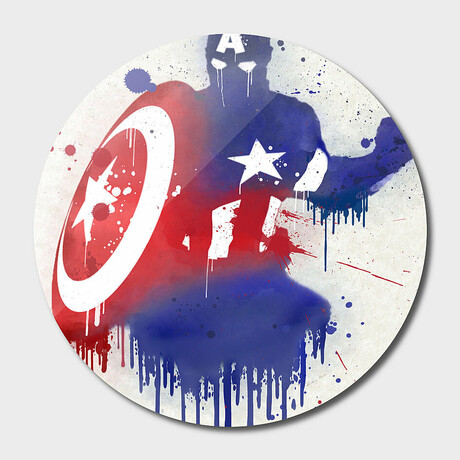 Captain America Watercolor