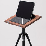 Tripod Standing Desk // Original // Walnut