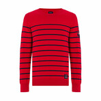 Paul Round Neck Pullover // Red (S)