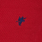 Tanner Half-Zip Pullover // Red (XS)