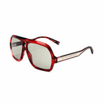 Men's 7200-S Sunglasses // Red Horn