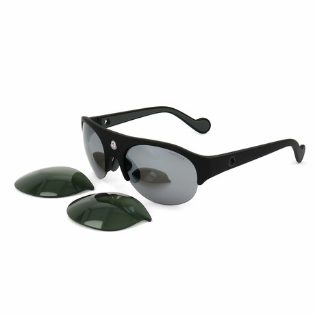 Moncler // Unisex ML0050-02C Sunglasses // Matte Black