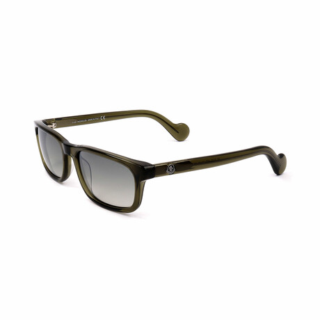 Moncler // Men's ML0116-45Q Sunglasses // Dark Green