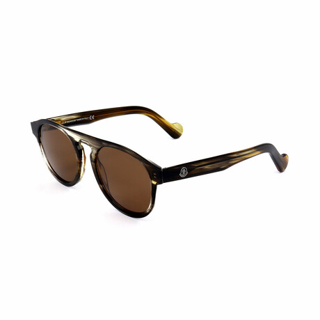 Moncler // Unisex ML0073-98J Sunglasses // Dark Green