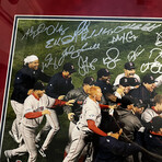 2007 Boston Red Sox World Series Champions // Team Signed Photograph + Framed // Limited Edition #79/80