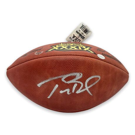 Tom Brady // New England Patriots // Signed Super Bowl XXXIX Football