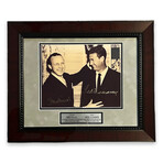 Stan Musial & Ted Williams // Boston Red Sox + St. Louis Cardinals // Signed Photograph + Framed