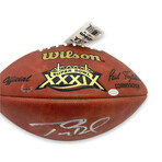 Tom Brady // New England Patriots // Signed Super Bowl XXXIX Football