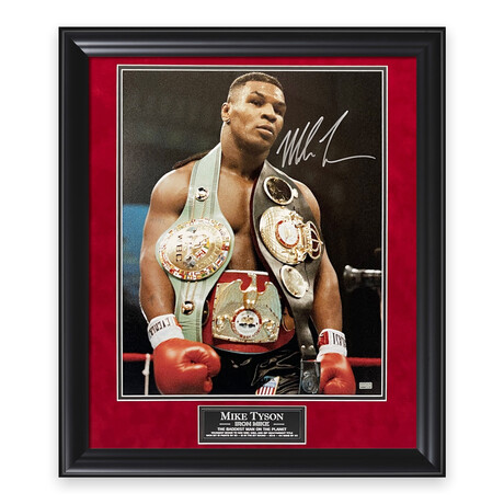 Mike Tyson // Signed Photograph + Framed