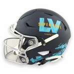 Tom Brady & Patrick Mahomes //  Tampa Bay Buccaneers + Kansas City Chiefs // Signed Super Bowl LV Helmet // Limited Edition #8/15