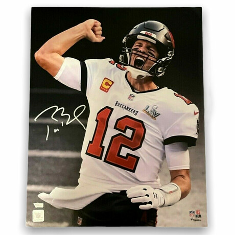 Tom Brady "Fist Bump"// Tampa Bay Buccaneers // Signed Photograph