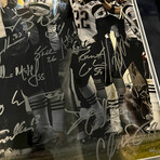 2004 Super Bowl Champions New England Patriots // Team Signed Photograph + Framed // Limited Edition #22/39