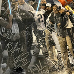 2004 Super Bowl Champions New England Patriots // Team Signed Photograph + Framed // Limited Edition #22/39