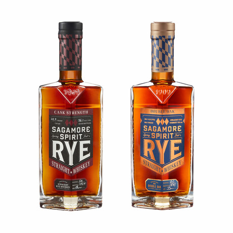 Sagamore Rye Whiskey Set // Set of 2 // 750 ml Each