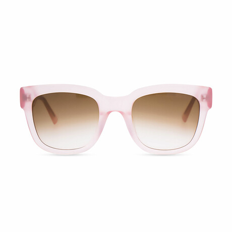 Unisex Liv Sunglasses // Pink + Brown