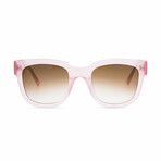 Unisex Liv Sunglasses // Pink + Brown
