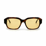 Unisex Yuma Sunglasses // Tortoise + Yellow