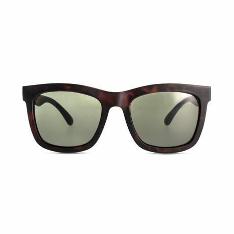 Unisex Brooklyn Sunglasses // Black Leopard