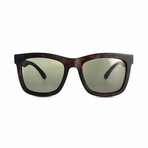 Unisex Brooklyn Sunglasses // Black Leopard