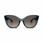Unisex Thelma Sunglasses // Transparent Gray