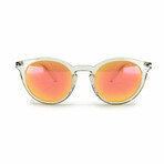 Unisex Hobbes Revo Polarized Sunglasses // Crystal + Pink