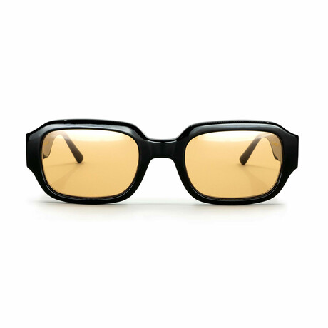 Unisex Downey Sunglasses // Black + Orange