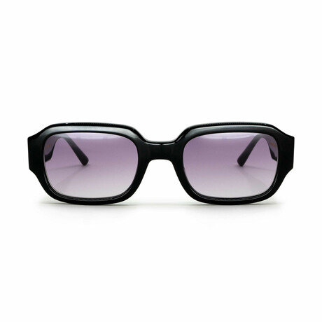 Unisex Downey Sunglasses // Black + Purple