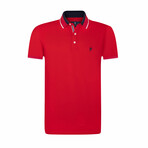 Aaron Polo T-shirt // Red (XL)