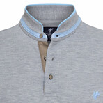 Jackson Polo T-shirt // Gray Melange (M)