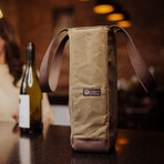 Two Bottle Insulated Wine Cooler Bag