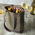 Two Bottle Insulated Wine Cooler Bag