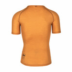 Axel Merino Short Sleeve Base Layer // Golden Oak (X-Small)