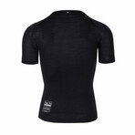 Elliot Merino Short Sleeve Base Layer // Black (X-Small)