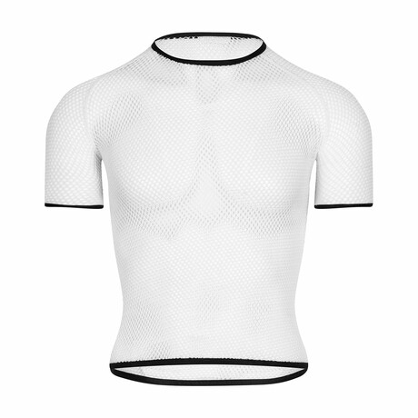 Kai Merino Short Sleeve Base Layer // Natural White (X-Small)