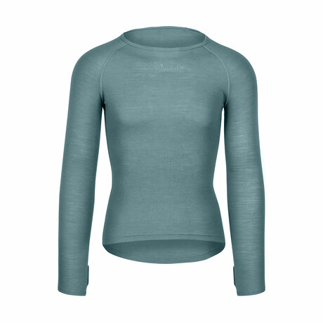 Shawn Merino Long Sleeve Base Layer // Laurel Wreath (X-Small)