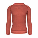 River Merino Long Sleeve Base Layer // Marsala (X-Small)