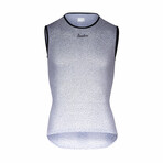 Nicholas Merino Sleeveless Base Layer // Black + White (X-Small)