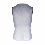 Nicholas Merino Sleeveless Base Layer // Black + White (X-Small)