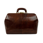 Hamlet // Leather Doctor Bag // Brown