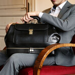 The Master and Margarita // Leather Doctor Bag // Black (Black)