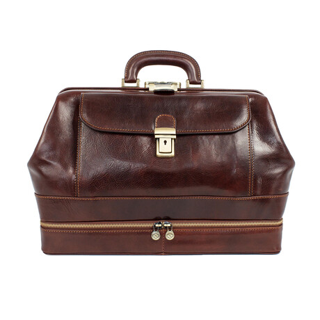 The Master and Margarita // Leather Doctor Bag // Brown (Brown)