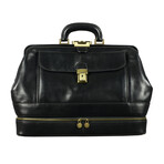 The Master and Margarita // Leather Doctor Bag // Black (Black)