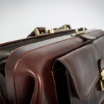 The Master and Margarita // Leather Doctor Bag // Brown (Brown)