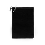 The Diary Of A Nobody // Leather Journal + Refillable Notepad // Black