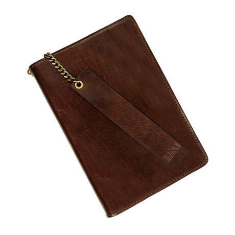 The Diary Of A Nobody // Leather Journal + Refillable Notepad // Brown