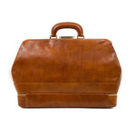 The Master and Margarita // Leather Doctor Bag // Cognac Brown