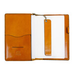 The Diary Of A Nobody // Leather Journal + Refillable Notepad // Yellow