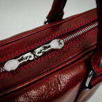 The Hobbit // Leather Laptop Bag // Red